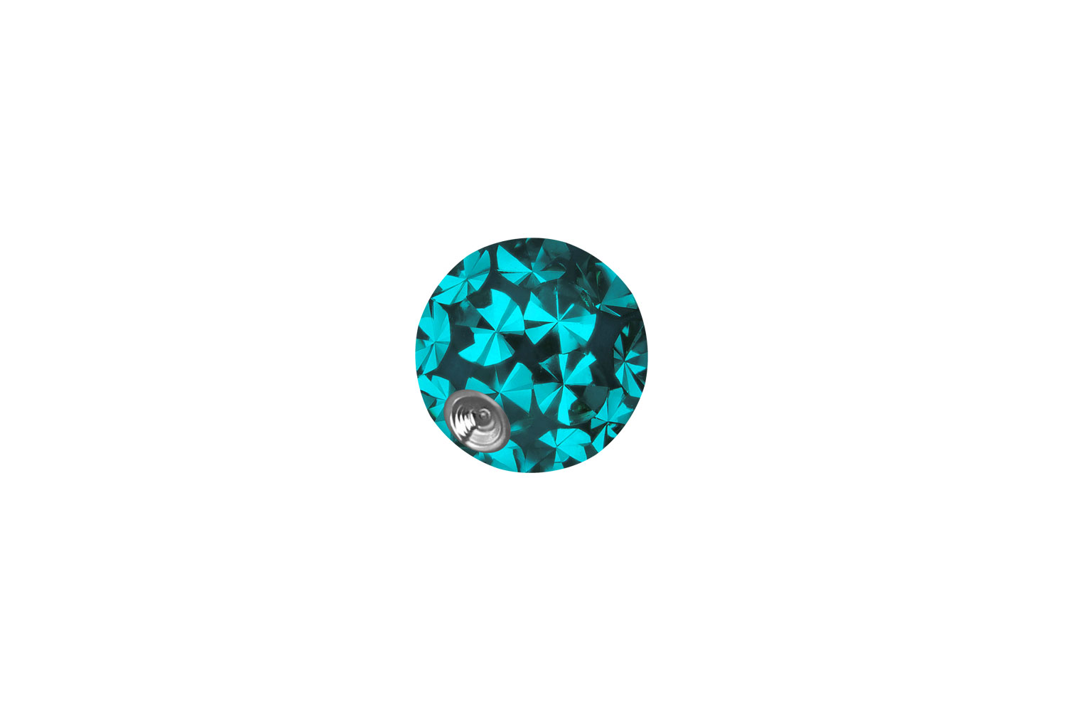 Chirurgenstahl Klemmkugel EPOXY von Piercingline